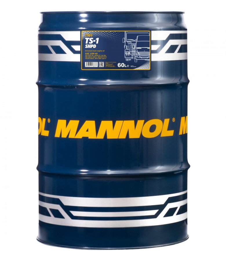 MANNOL TS-1 SHPD 15W40 мин 60л (7101)