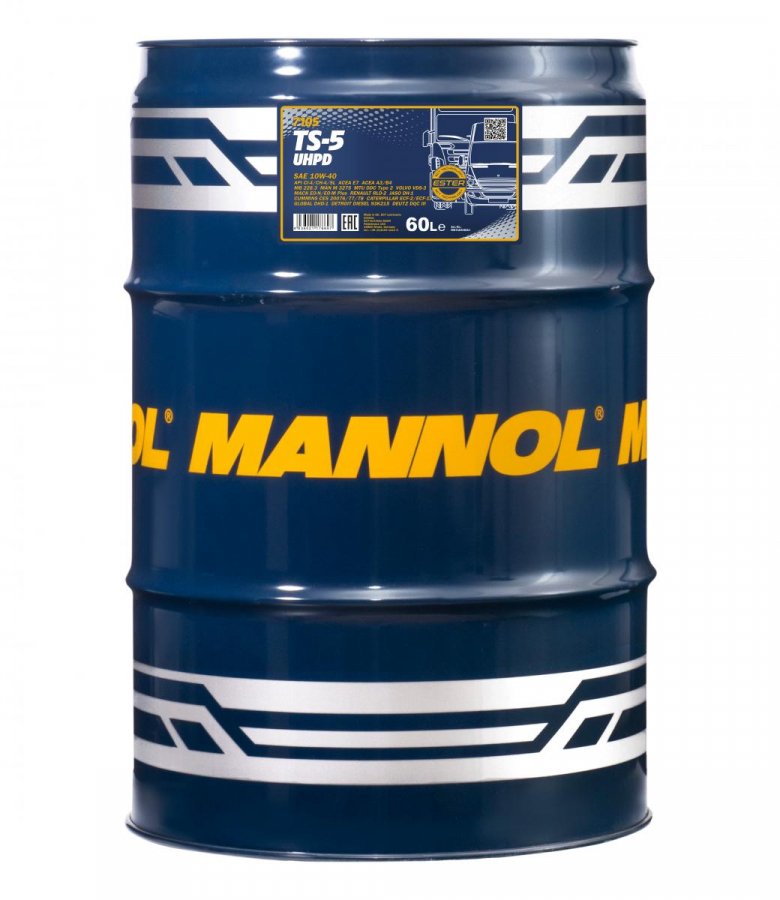 MANNOL TS-5 UHPD 10W40 п/синт 60л (7105)