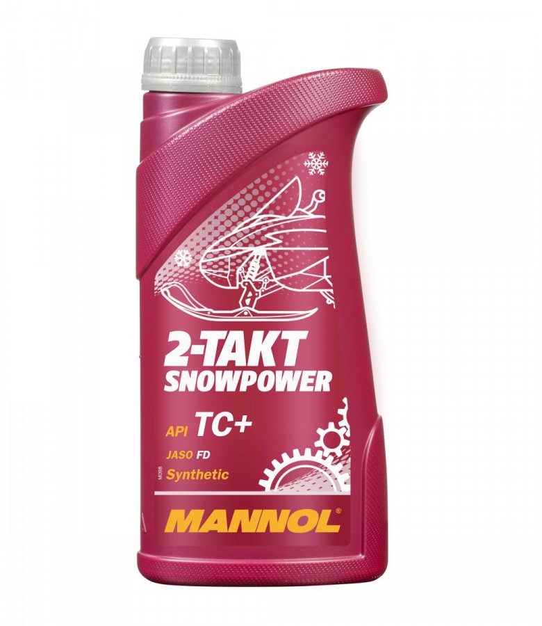 MANNOL 2-ТАКТ SNOWPOWER для снегоходов 1л (7201) (20 в уп)