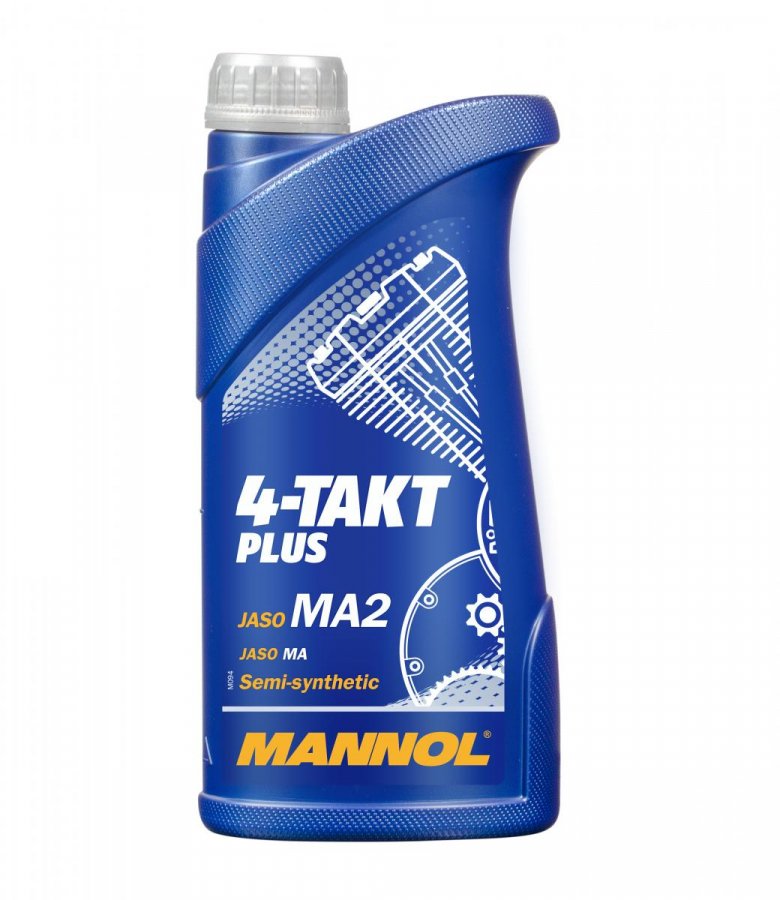 MANNOL 4-TAKT PLUS 10W40 п/синт 1л (7202) (20 в уп)
