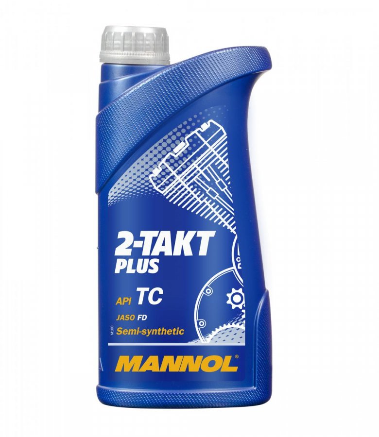 MANNOL 2-ТАКТ PLUS п/синт (мото) 1л (7204) (20 в уп)