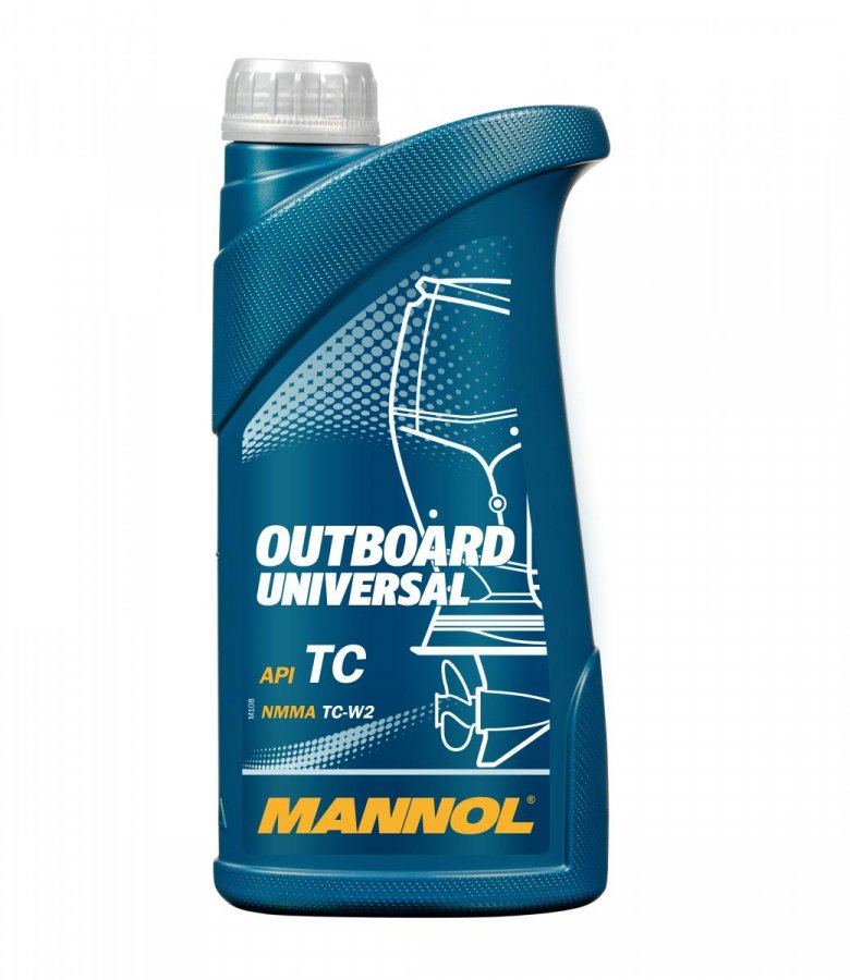 MANNOL 2-ТАКТ OUTBOARD UNIVERSAL для лодок минер 1л (7208) (20 в уп)