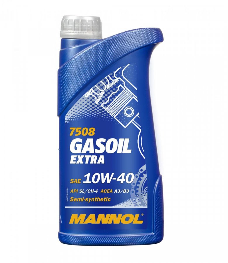 MANNOL Gasoil Extra 10w40 п/синт 1л (7508) (20 в уп) $$$