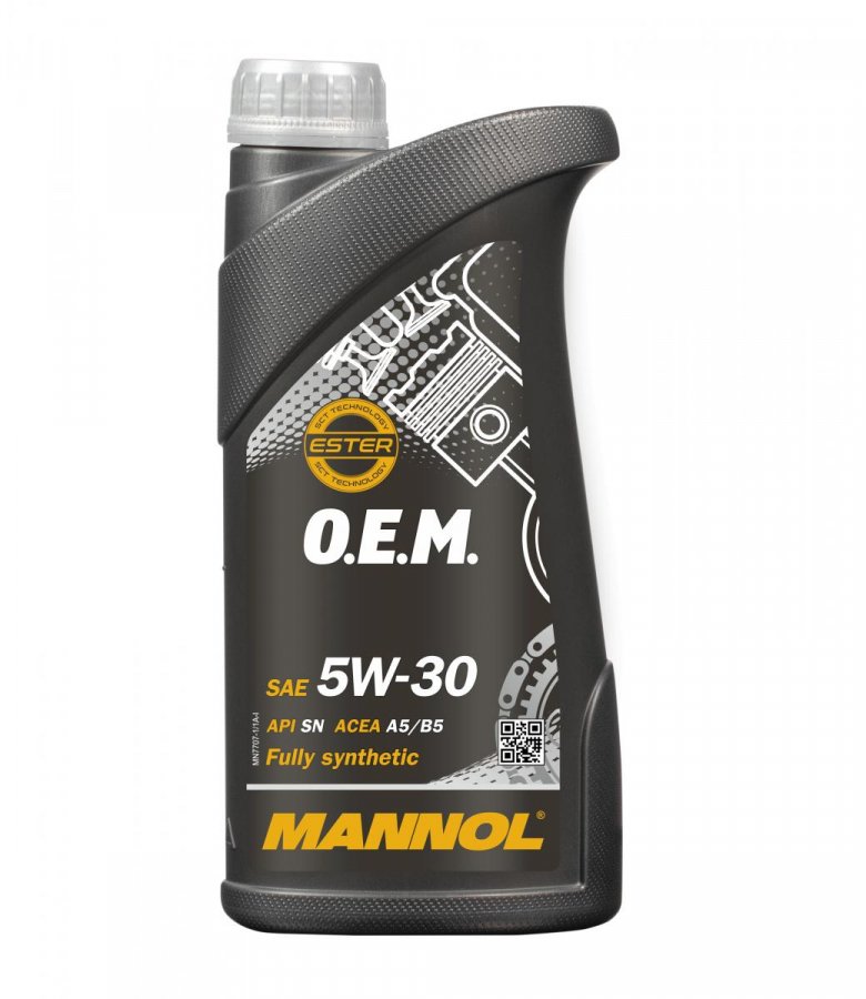 MANNOL O.E.M. for Ford Volvo 5W30 синт 1л (7707) (12 в уп)