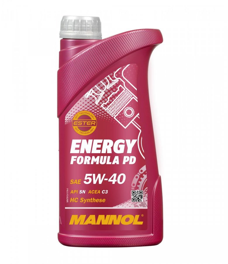 MANNOL Energy Formula PD 5W40 синт 1л (7913) (12 в уп)