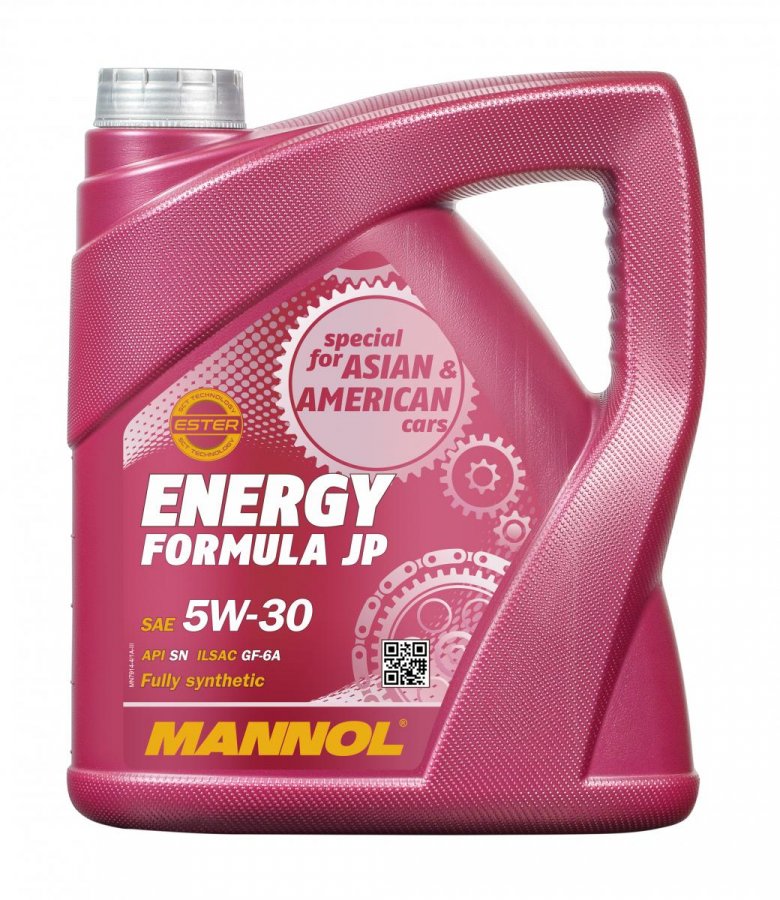 MANNOL Energy Formula JP 5W30 синт 4л (металл) (7914) (4 в уп)