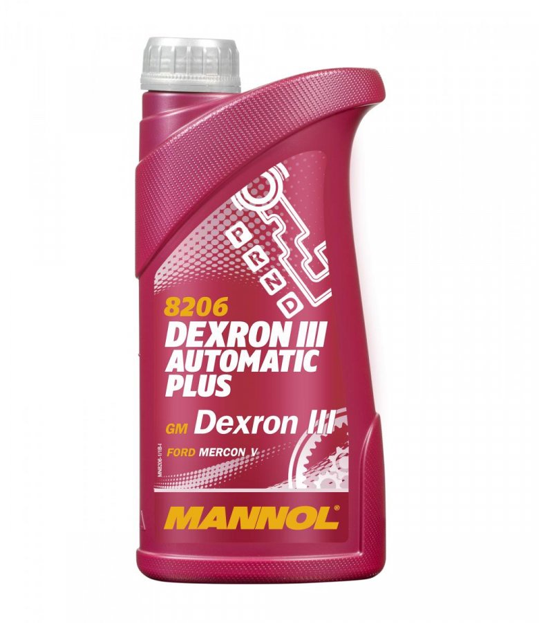 MANNOL ATF DEXRON III автомат 1л /8206/ (12 в уп)